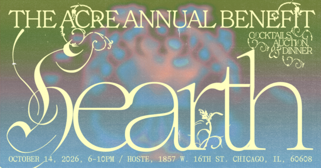 Hearth: The ACRE Annual Benefit, October 14, 2026